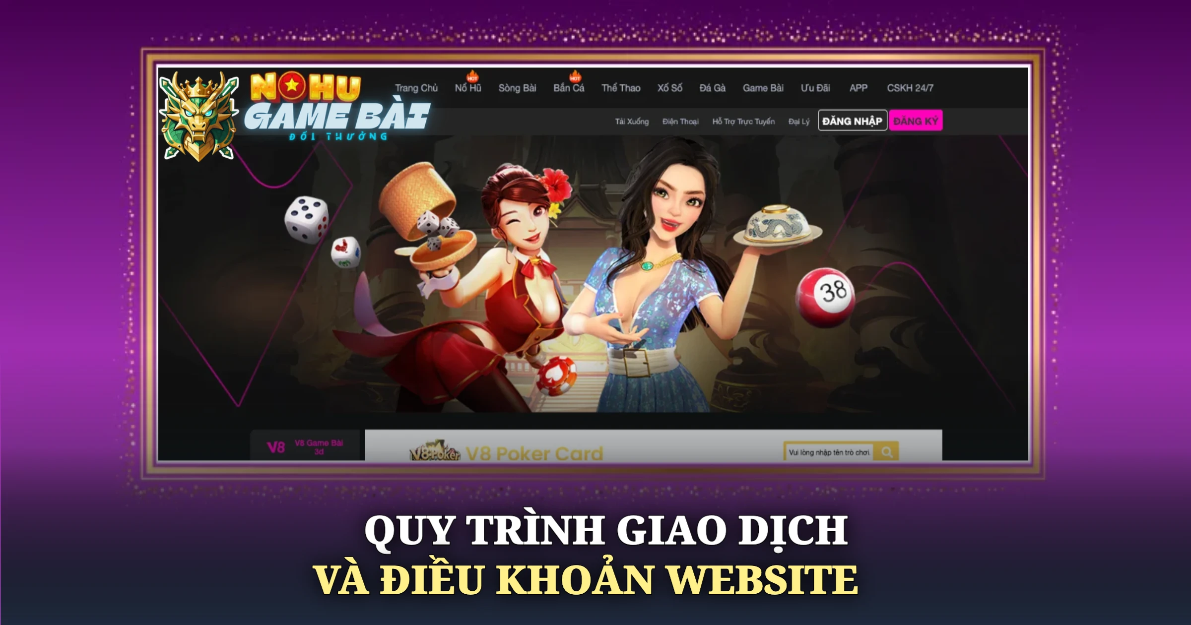 Đánh Giá Cổng Game NOHU Góc Nhìn Thực Chiến 3 Quy Trình Giao Dịch Và Điều Khoản Website